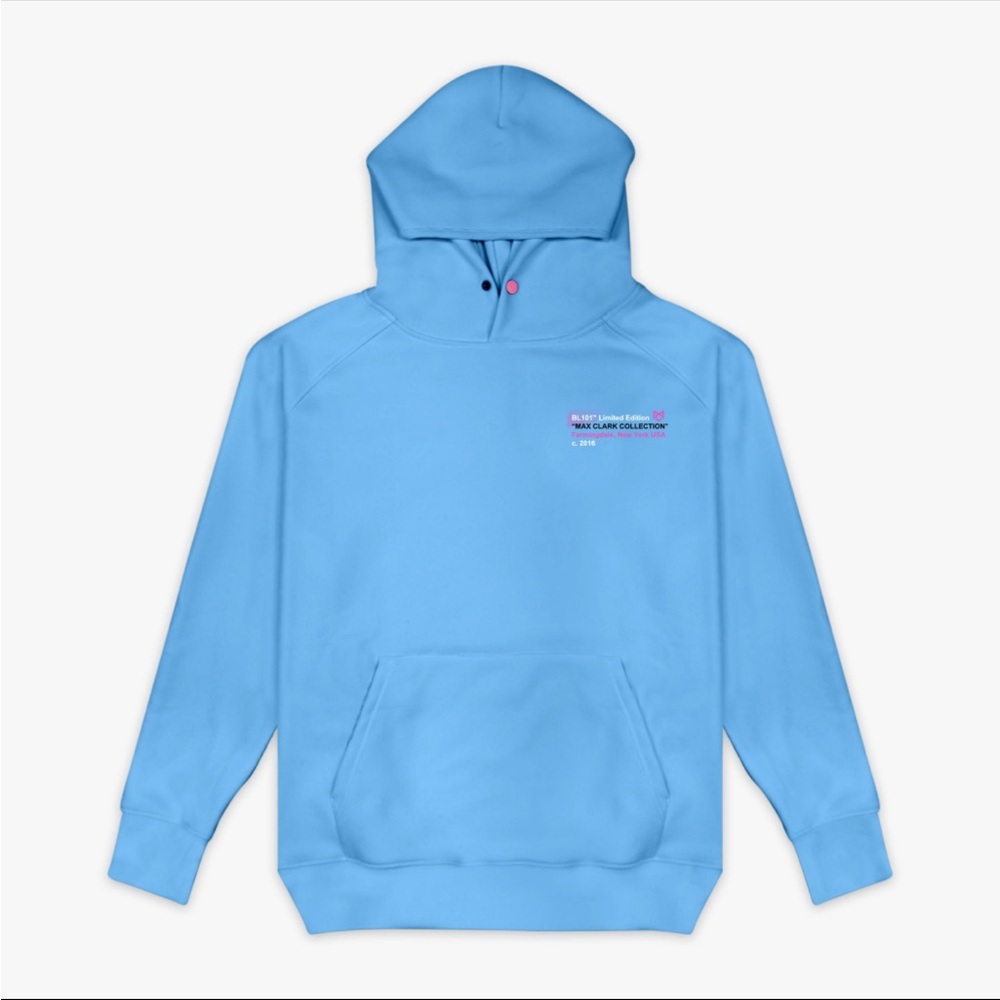 Baseball Lifestyle, Time 2 Shine Icons Hoodie- cotton candy blue
